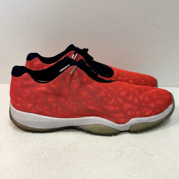VGUC Air Jordan Future Low 'Pink Camo' Basketball Infrared 23/White/Black 15 - Picture 2 of 9